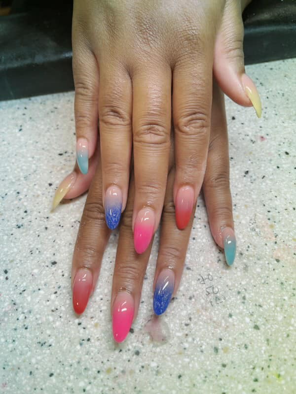 Different Color Nails